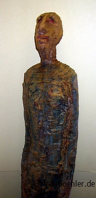 Walter Schembs: Blaue Stele (Ansicht 2)