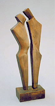 Theo Rörig: Begegnung II, Bronze 1997