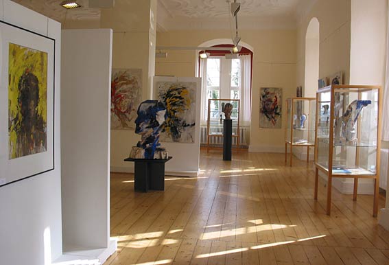 Ausstellung Manfred Fischer in der Sommergalerie Museum Schloss Lichtenberg 2007
