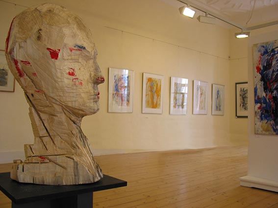 Ausstellung Manfred Fischer in der Sommergalerie Museum Schloss Lichtenberg 2007