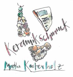 Martha Kastenholz: Keramik-Schmuck